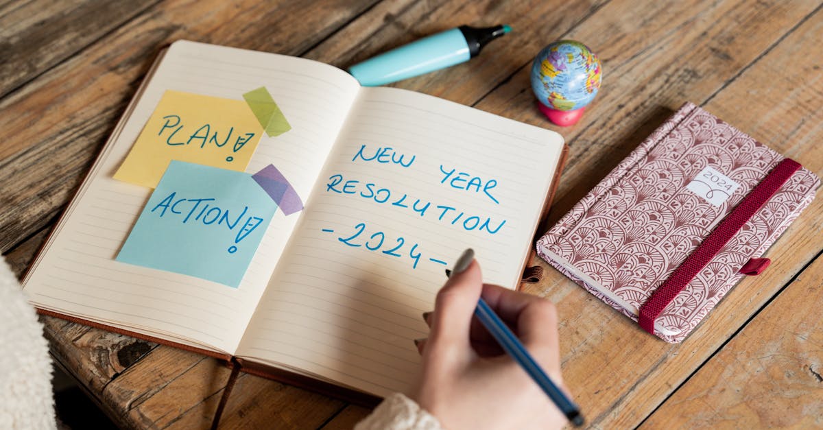 Établir un plan d’action efficace pour atteindre vos objectifs